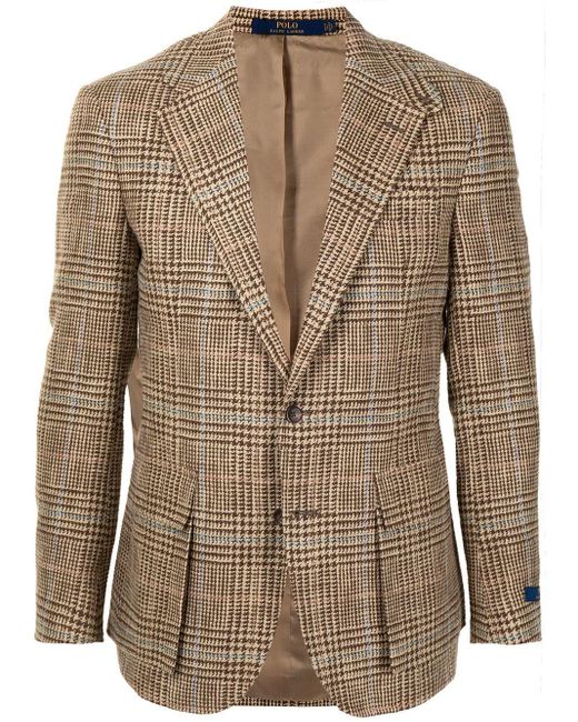 Polo Ralph Lauren Multicolor Prince Of Wales-pattern Blazer for men
