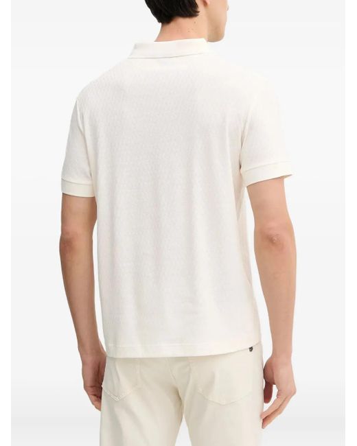 Joop! White Cotton Polo Shirt for men