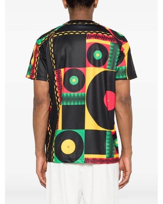 Adidas Green T-Shirt Crew Neck for men