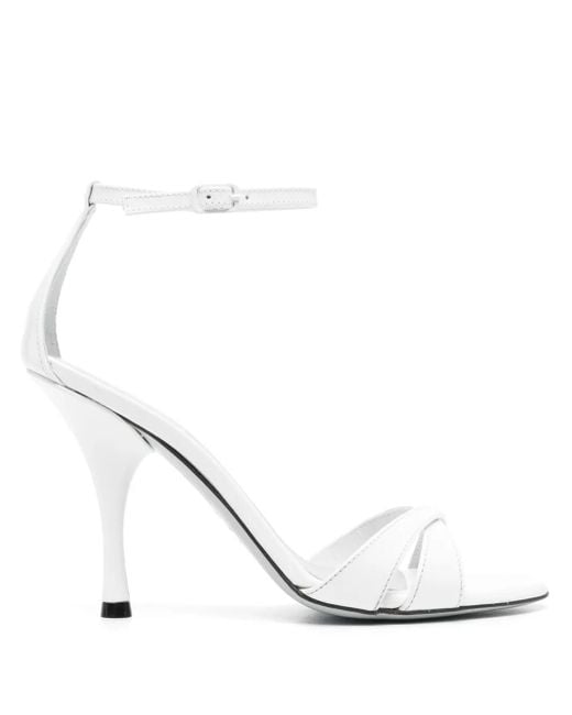 Roberto Festa White 100Mm Faler Sandals
