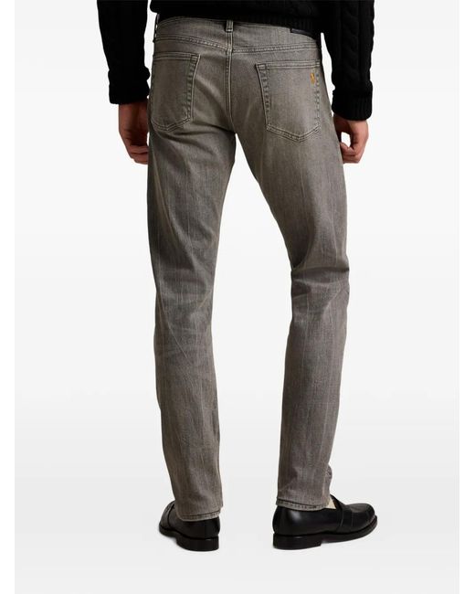 Polo Ralph Lauren Gray Five-Pocket Jeans for men