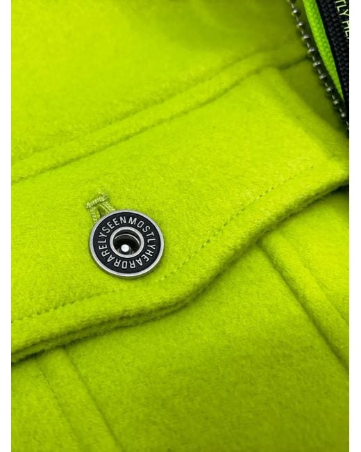 Mostly Heard Rarely Seen Green Multi-Cord Jacket for men