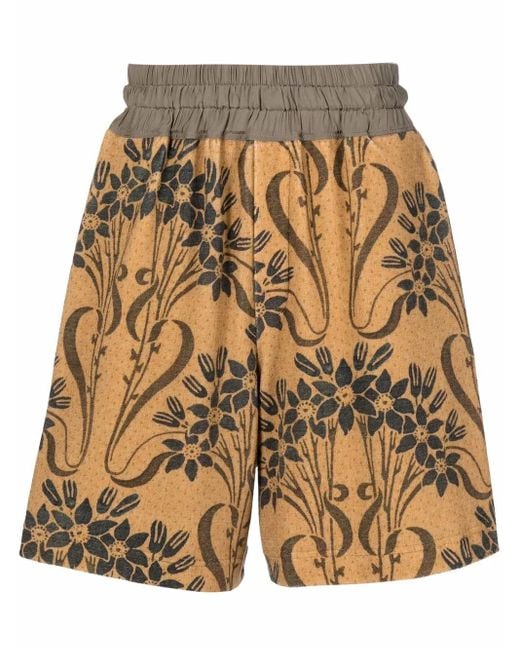 Pierre Louis Mascia Ursula フローラル ショートパンツ Multicolor