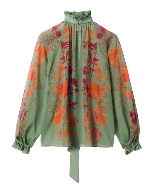LaDoubleJ Green Cerere Blouse