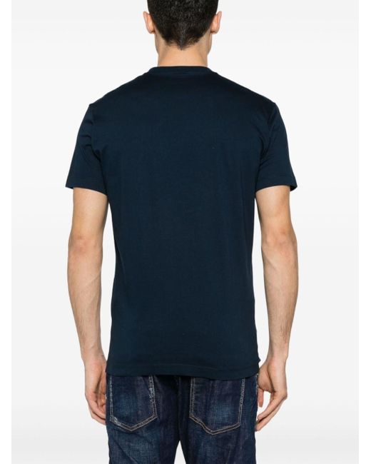 DSquared² Cool Fit Katoenen T-shirt in het Blue voor heren