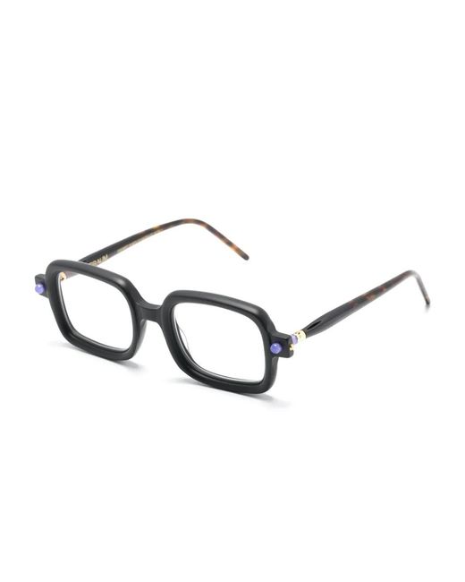 Kuboraum Black P2 Square-Frame Glasses