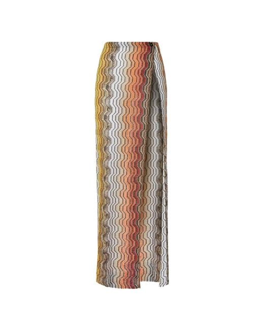 Missoni Natural Long Skirt