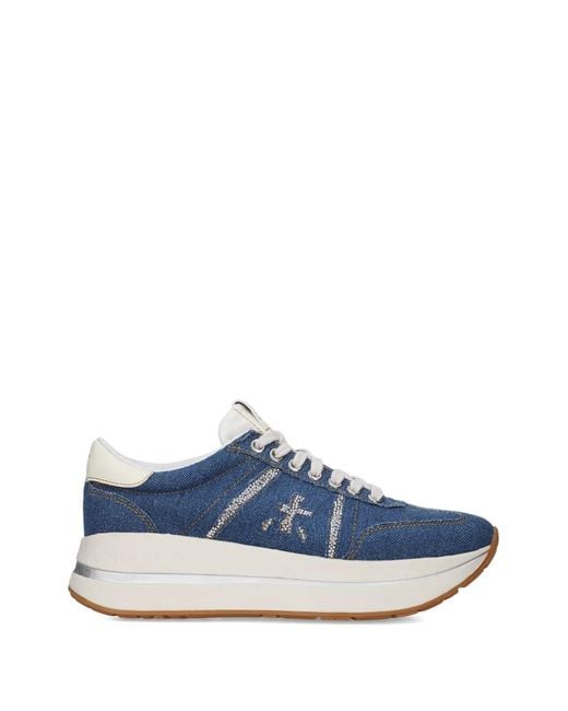 Premiata Blue Bethcoin Sneakers