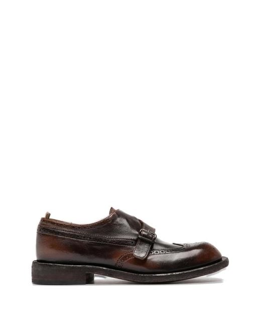Officine Creative White Rugged 112 Derby Shoes