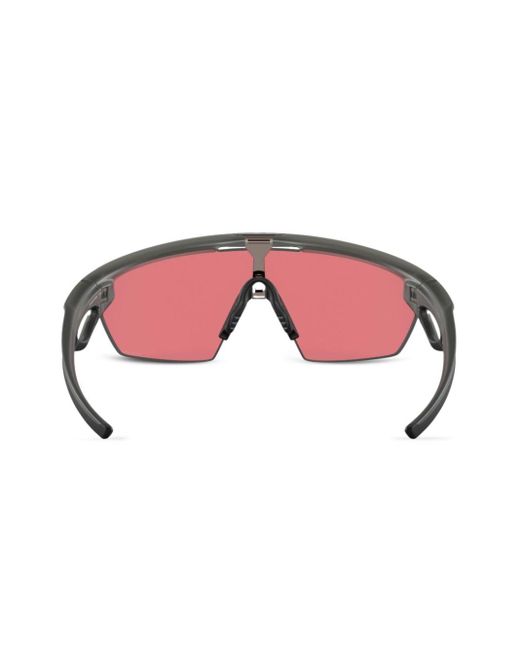Oakley Pink Sphaeratm Shield-frame Sunglasses
