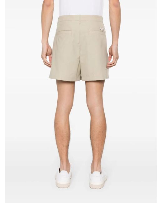 Bermudas Lisas Fendi de hombre de color Natural