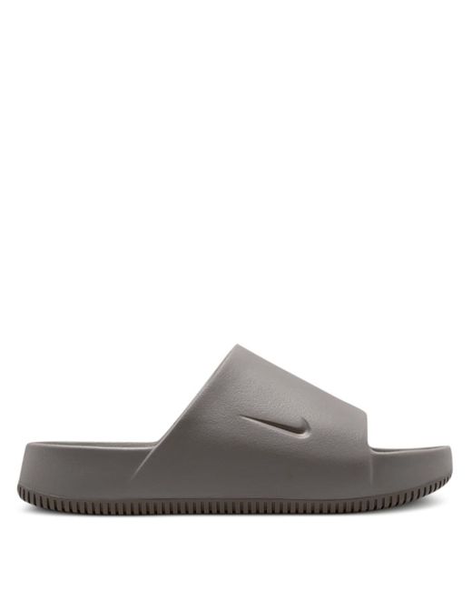 Nike Gray Calm Slides for men