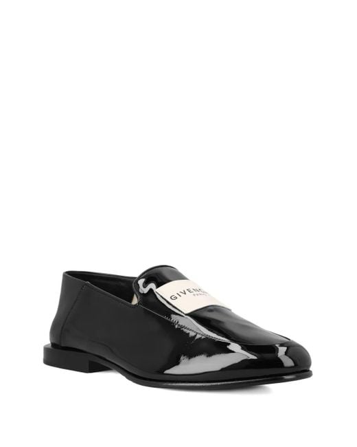 Givenchy Black Label Leather Loafers