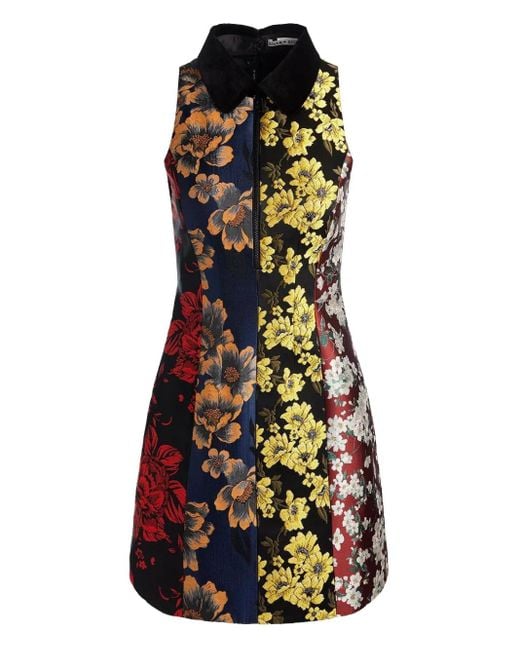 Abito Velia Con Inserti di Alice + Olivia in Multicolor