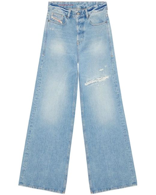 DIESEL Blue 1996 D-Sire 09E25 Straight-Leg Jeans