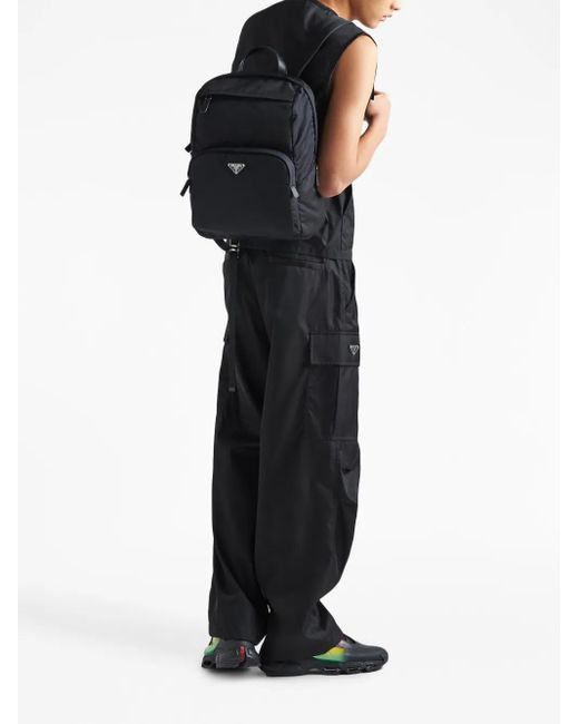 Prada Black Backpacks for men