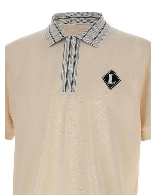 Lacoste Natural Classic Fit Polo With Crest for men