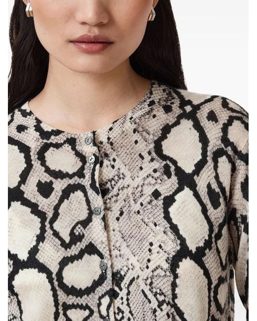 AllSaints Gray Anouk Cardigan