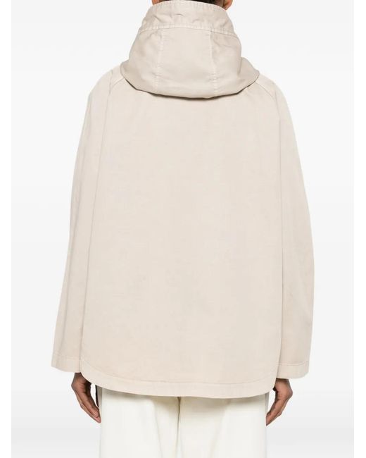 Marc O' Polo Natural Hooded Raglan-Sleeve Jacket