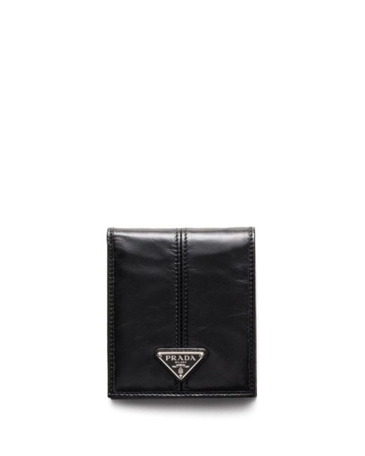 Prada Black Leather Wallet for men