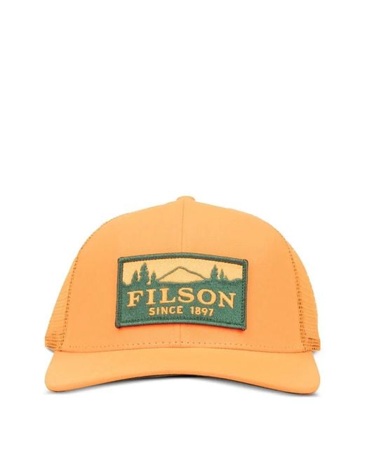 Filson Mesh-Baseballkappe Mit Logo-Patch in Yellow für Herren
