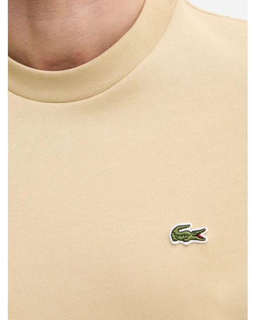 Lacoste Natural Logo-Patch Sweater for men