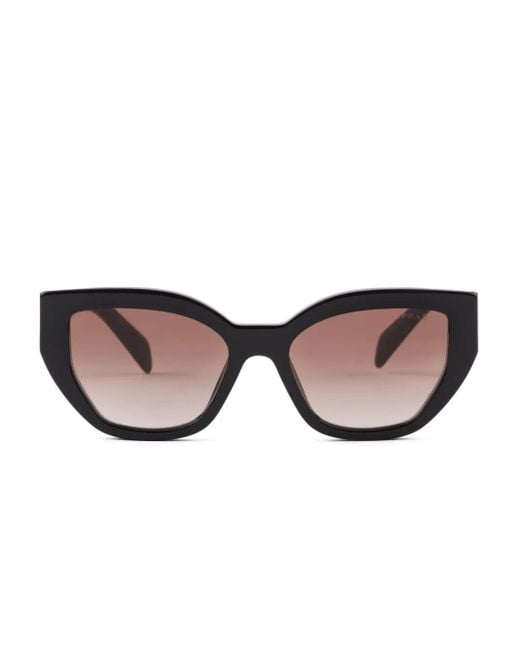 Occhiali Da Sole Oversize di Prada in Brown