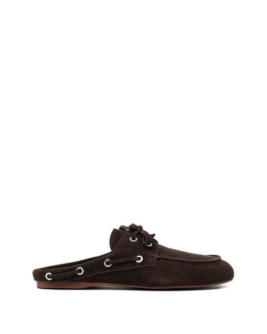 Senso Black Beau Flat Mules