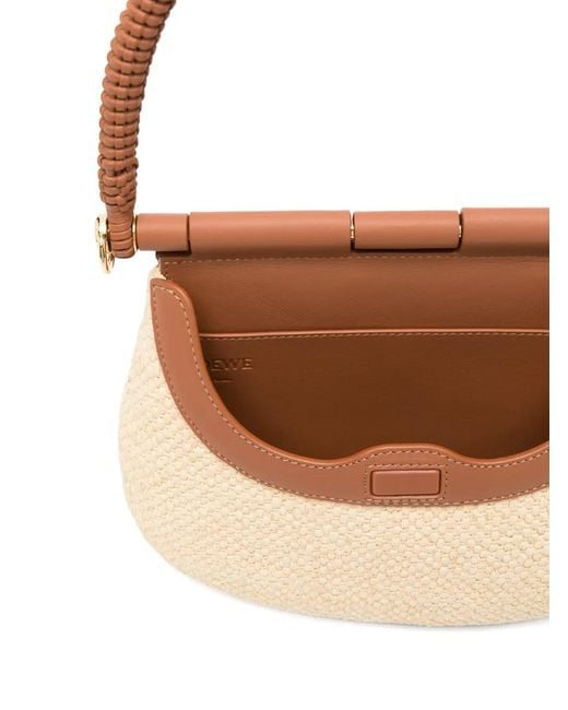 Loewe Natural Medium Pescador Logo-Detail Tote Bag