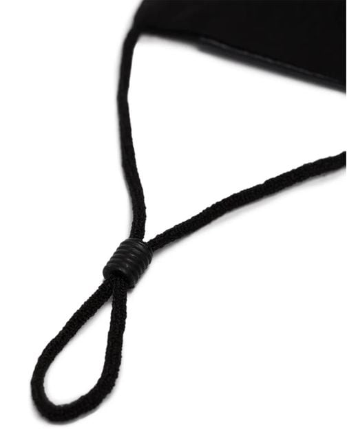 More Joy Black Logo Print Face Mask