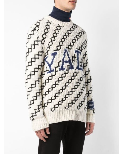 calvin klein yale sweater