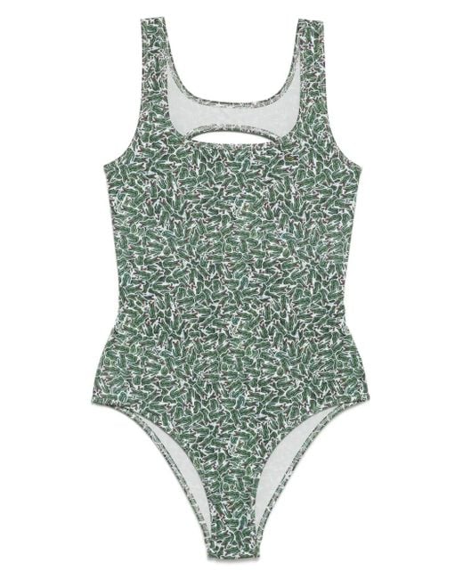 Lacoste Badpak Met Print in het Green