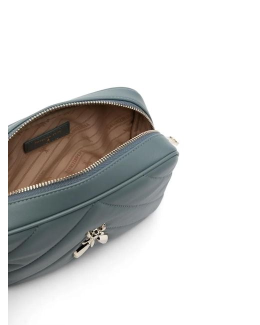 Patrizia Pepe Gray Fly Cross Body Bag