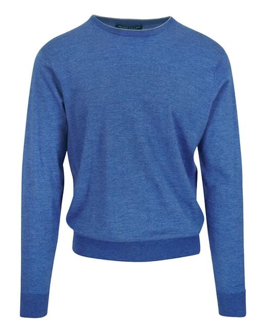 Peter Millar Blue Pull À Col Rond for men