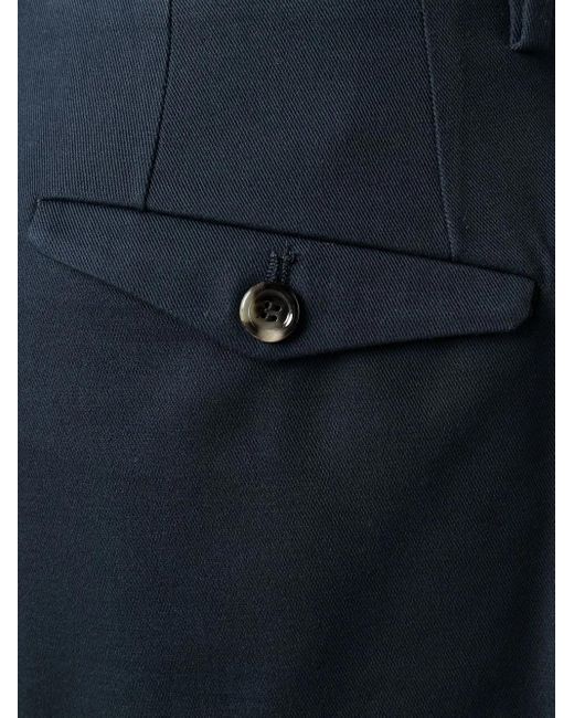 Dell'Oglio Blue Slim-Cut Chinos for men