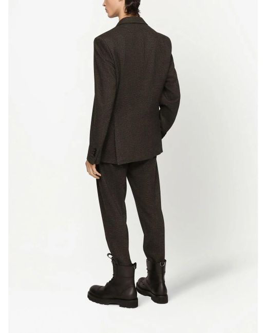 Dolce & Gabbana Black Jackets Brown for men
