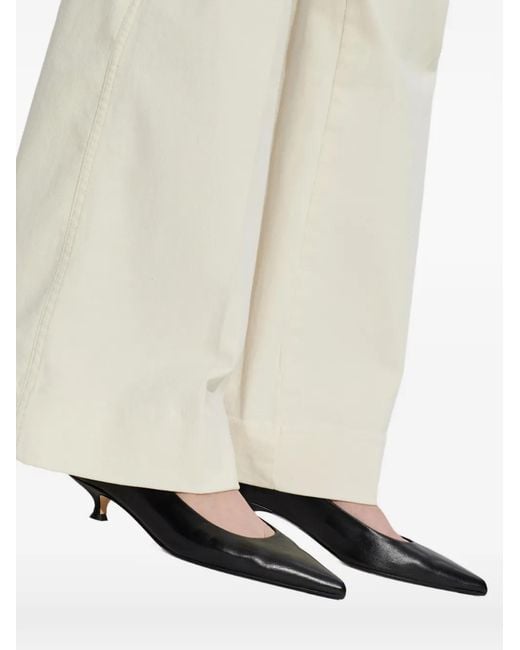 Aeyde Black Cari Point-Toe Shoes