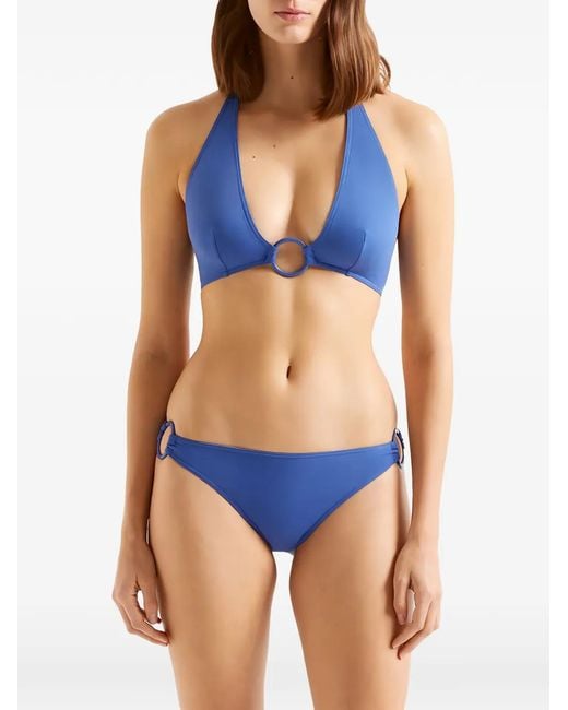 Eres Blue Leandra Sylvia Ring-Detail Bikini Set