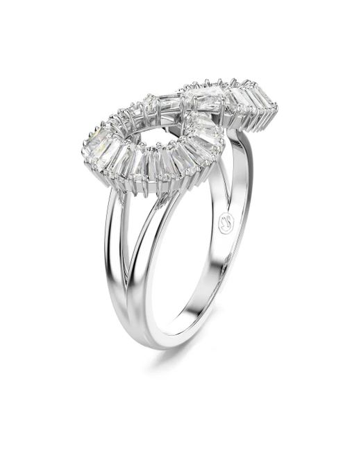 Swarovski White Hyperbola Ring