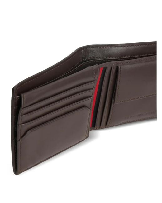 Tommy Hilfiger Brown Leather Wallet for men
