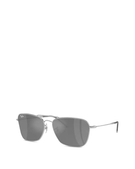 Ray-Ban Gray Caravan Reverse Sunglasses