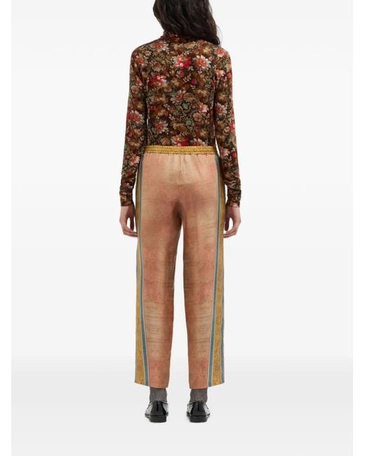 Pierre Louis Mascia Natural Aloe Straight-Leg Trousers