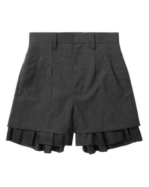 Toga レイヤードスタイル ショートパンツ Gray