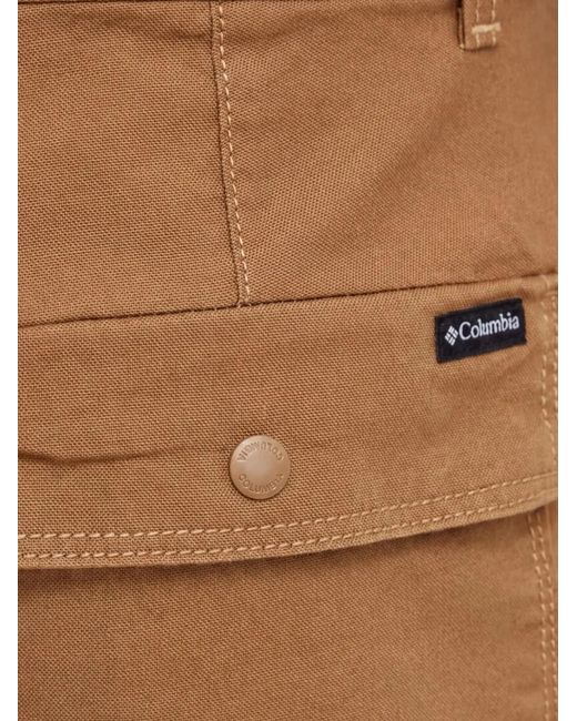 Columbia Brown Back-Pocket Shorts for men