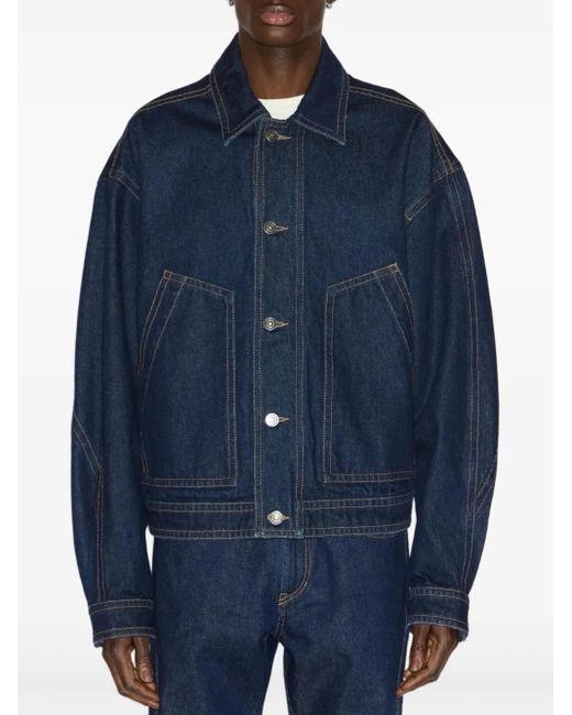 Isabel Marant Blue Jorest Jacket for men