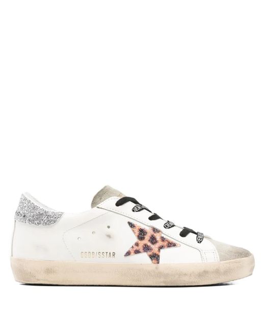 Golden Goose Deluxe Brand White Super Star Sneakers