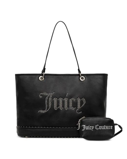 Borsa Tote Con Borchie di Juicy Couture in Black