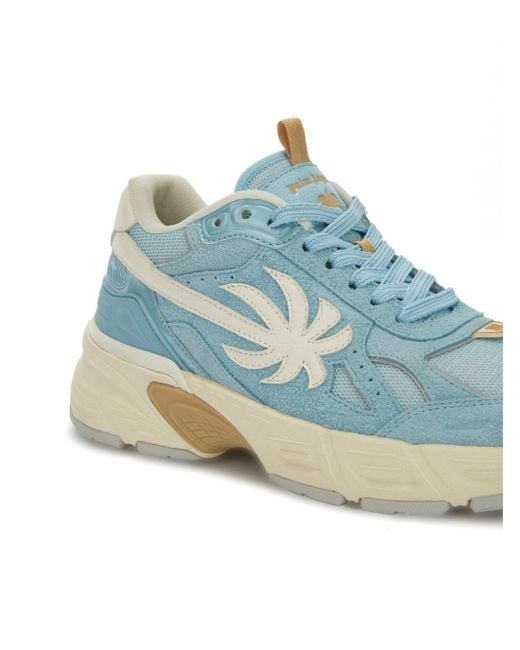 Sneakers The Palm Runner di Palm Angels in Blue