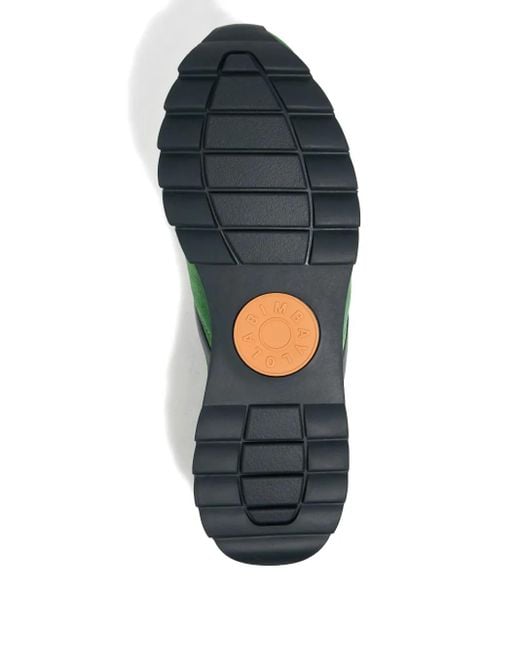 Bimba Y Lola Green Logo-Print Sneakers