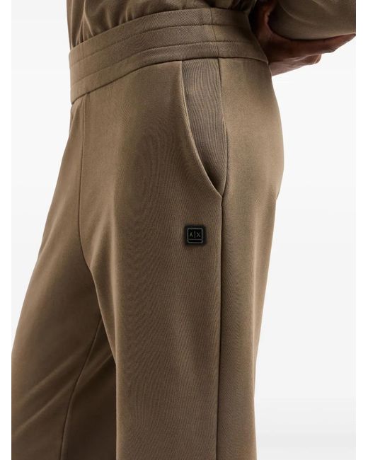 ARMANI EXCHANGE Natural Logo Trousers